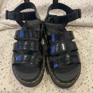 Doc Marten Blair’s Patent Leather Sandals